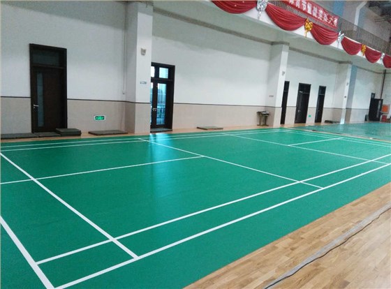 羽毛球運動地板