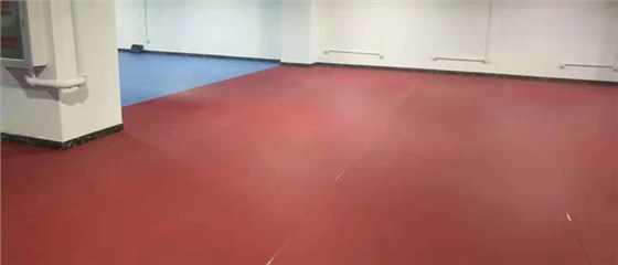 華悅大廈負一層健身房施工現(xiàn)場圖