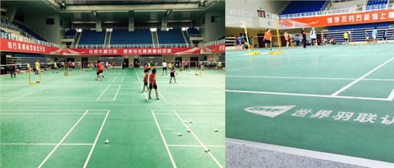北京外經(jīng)貿(mào)大學洪山羽毛球館