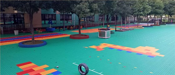 客戶(hù)案例圖片：幼兒園-懸浮式拼裝地板