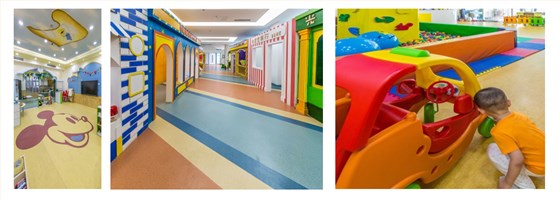 幼兒園活動(dòng)室PVC地板