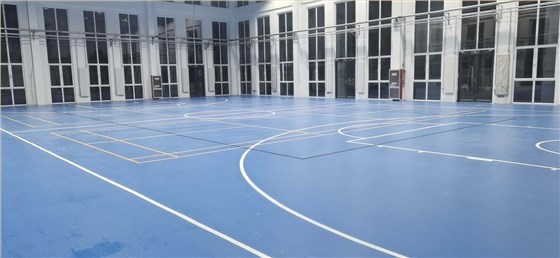 鄂爾多斯烏審旗沙爾利格小學體育館運動地板