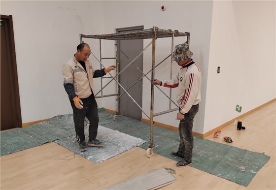 運動木地板施工細節(jié)