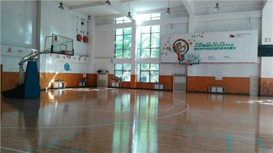 籃球場(chǎng)運(yùn)動(dòng)木地板
