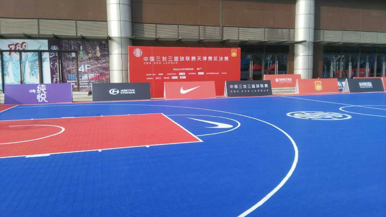 3對3籃球懸浮拼裝地板