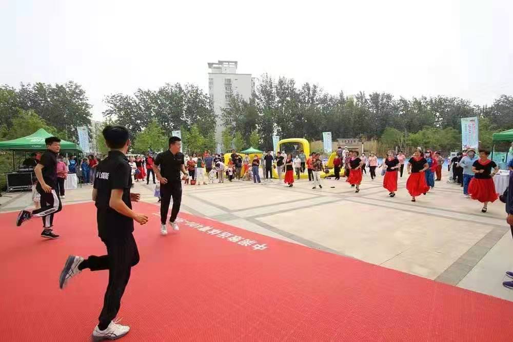 中潤致遠體育助力北京市全民健身與營養(yǎng)社區(qū)行1
