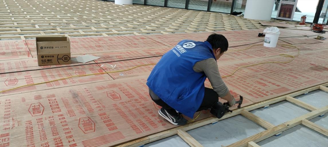 運動木地板鋪裝