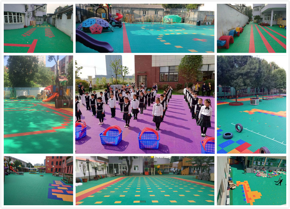 幼兒園懸浮拼裝地板