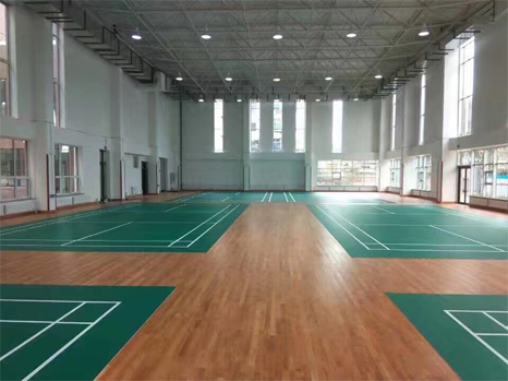 羽毛球場館專用運(yùn)動(dòng)木地板
